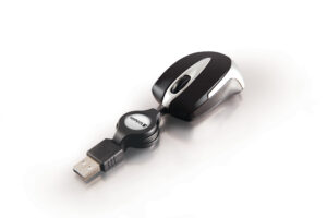 Verbatim Go Mini Optical Travel Mouse - Mus - højre- og venstrehåndet - optisk - kablet - USB - sort - Billede 3