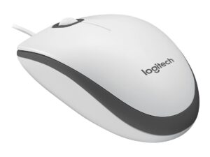 Logitech M100 - Mus - fuld størrelse - højre- og venstrehåndet - optisk - 3 knapper - kablet - USB - Billede 3