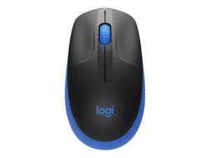 Logitech M190 - Mus - optisk - 3 knapper - trådløs - trådløs modtager (USB) - blå - Billede 4