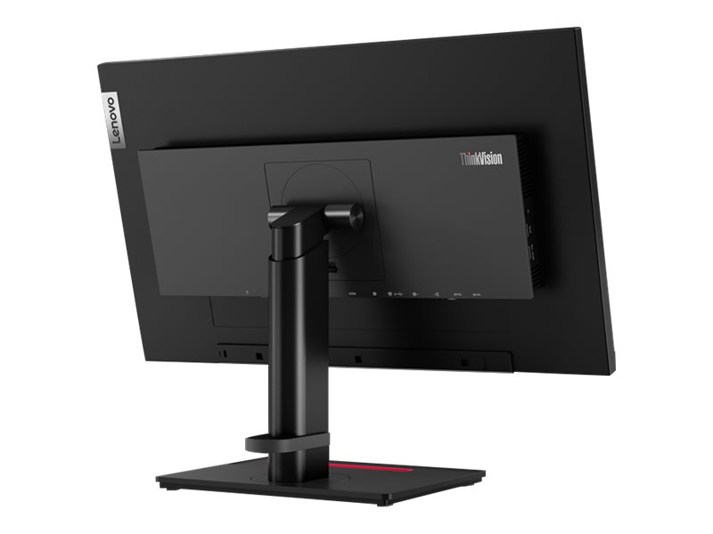 Lenovo ThinkVision P24h-2L - LED-skærm - 24"" (23.8"" til at se) - 2560 x 1440 QHD @ 60 Hz - IPS - 300 cd/m² - 1000:1 - 4 ms - HDMI, DisplayPort, USB-C - højtalere - ravnsort - Preowned Grade B - Billede 5