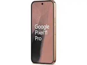 Google Pixel 11 Pro - 5G smartphone - dual-SIM - RAM 12 GB / Intern hukommelse 256 GB - OLED display - 6.3"" - 1280 x 2856 pixels (120 Hz) - 3x bagkamera 50 MP, 48 MP, 48 MP - front camera 42 MP - canyon - Billede 3