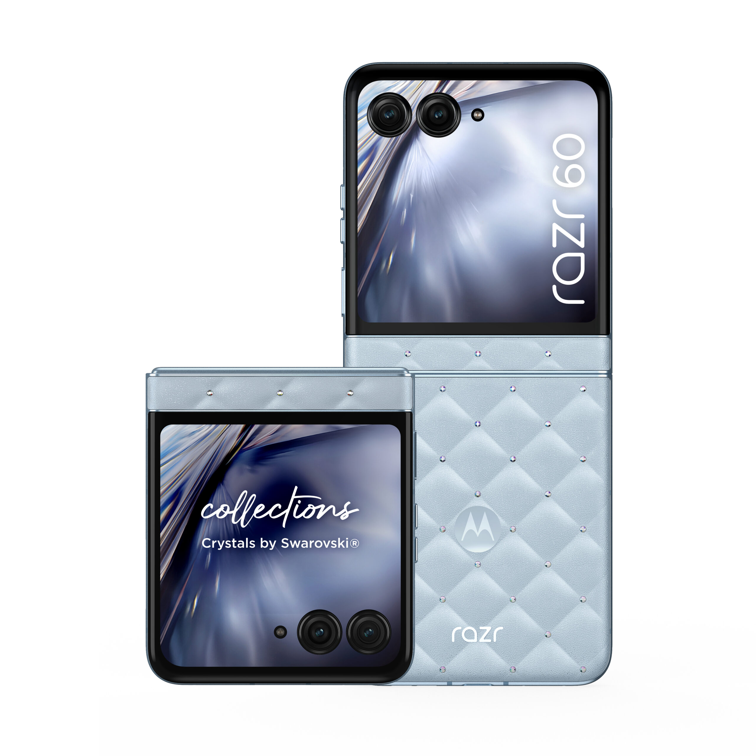 Motorola razr 60 + moto buds loop, 17,5 cm (6.9"), 8 GB, 256 GB, 50 MP, Android 15, Blå - Billede 3