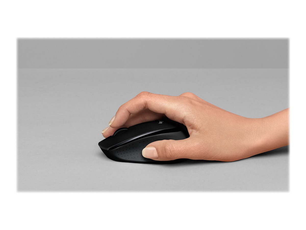 Logitech B330 Silent Plus - Mus - optisk - 3 knapper - trådløs - 2.4 GHz - trådløs modtager (USB) - Billede 4