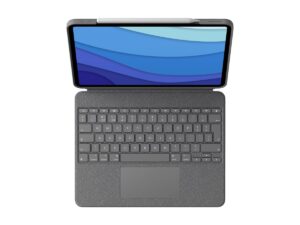 Logitech Combo Touch - Tastatur og folio-kasse - med trackpad - bagbelyst - Apple Smart connector - QWERTZ - tysk - grafit - for Apple 11-inch iPad Pro (M4) - Billede 5