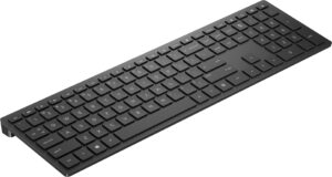 HP Trådløst Pavilion-tastatur 600, sort. Tastatur formfaktor: Fuld størrelse (100 %). Tastatur stil: Lige. Forbindelsesteknologi: Trådløs, Enhedsgrænseflade: RF trådløst, Anbefalet brug: Universel. Produktfarve: Sort - Billede 3