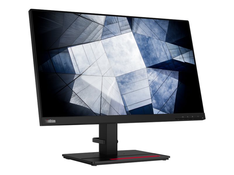 Lenovo ThinkVision P24h-2L - LED-skærm - 24"" (23.8"" til at se) - 2560 x 1440 QHD @ 60 Hz - IPS - 300 cd/m² - 1000:1 - 4 ms - HDMI, DisplayPort, USB-C - højtalere - ravnsort - Preowned Grade B - Billede 3