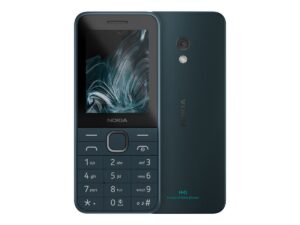 Nokia 225 4G (2024) - 4G funktionstelefon - dual-SIM - RAM 64 MB / Intern hukommelse 128 MB - microSD slot - rear camera 0,3 MP - mørkeblå