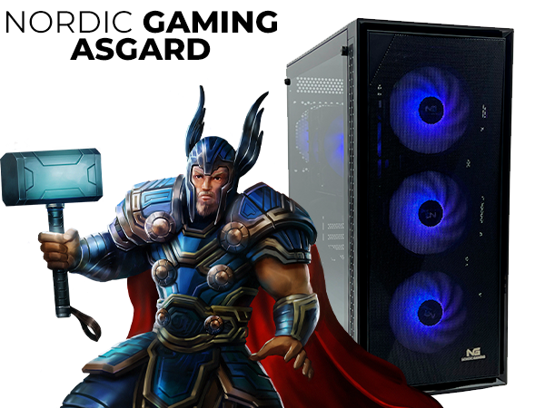 AMD Ryzen 5 9600X - 32GB DDR5 - RTX 5060Ti - 1TB M.2 SSD - 600W PSU - Uden OS - 3 års garanti