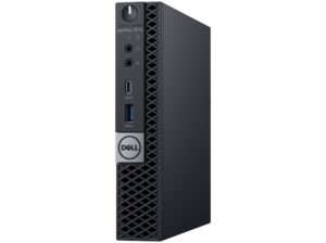 Dell OptiPlex 7070&nbsp- Tiny Core i5 - 9500T / op til 3.7 GHz - RAM 8 GB - SSD 512 GB - NVMe - UHD Graphics 630 - Gigabit Ethernet - Win 11 Pro - skærm: ingen - sort - Preowned Grade A