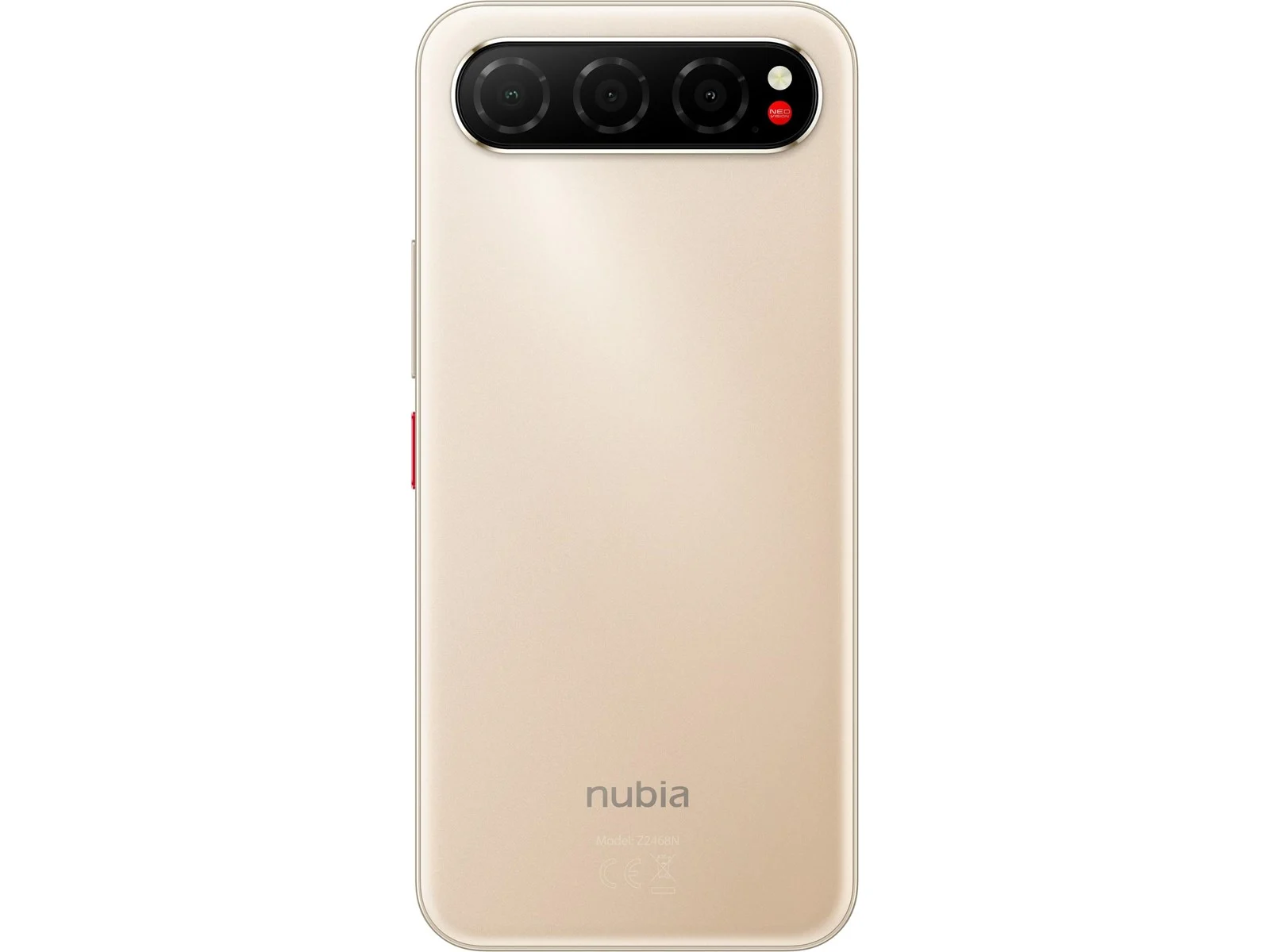 nubia Air 256GB/8GB - Titanium Desert - Billede 3