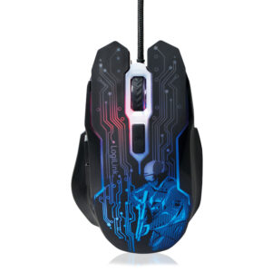 LogiLink Gaming - Mus - optisk - 6 knapper - kablet - USB - sort - Billede 4