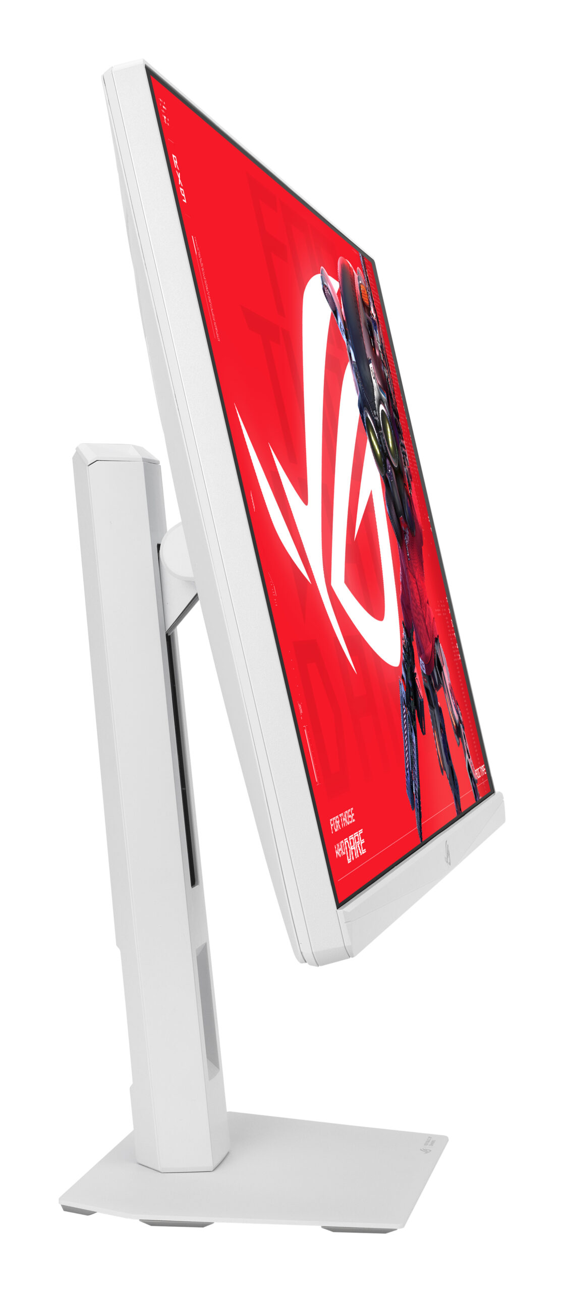 ASUS ROG Strix XG27ACMES-W - LED-skærm - gaming - 27"" - 2560 x 1440 QHD @ 255 Hz - Fast IPS - 400 cd/m² - 1300:1 - DisplayHDR 400 - 0.3 ms - HDMI, DisplayPort, USB-C - hvid - Billede 5