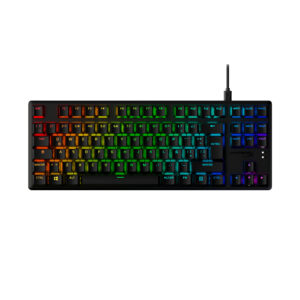 HyperX Alloy Origins Core - Tastatur - bagbelyst - USB - Pan Nordic - tastkontakt: HyperX Red - sort