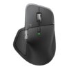 Logitech MX Master 4 for Business - Mus - 8 knapper - trådløs - Bluetooth, 2.4 GHz - Logitech Logi Bolt USB-modtager
