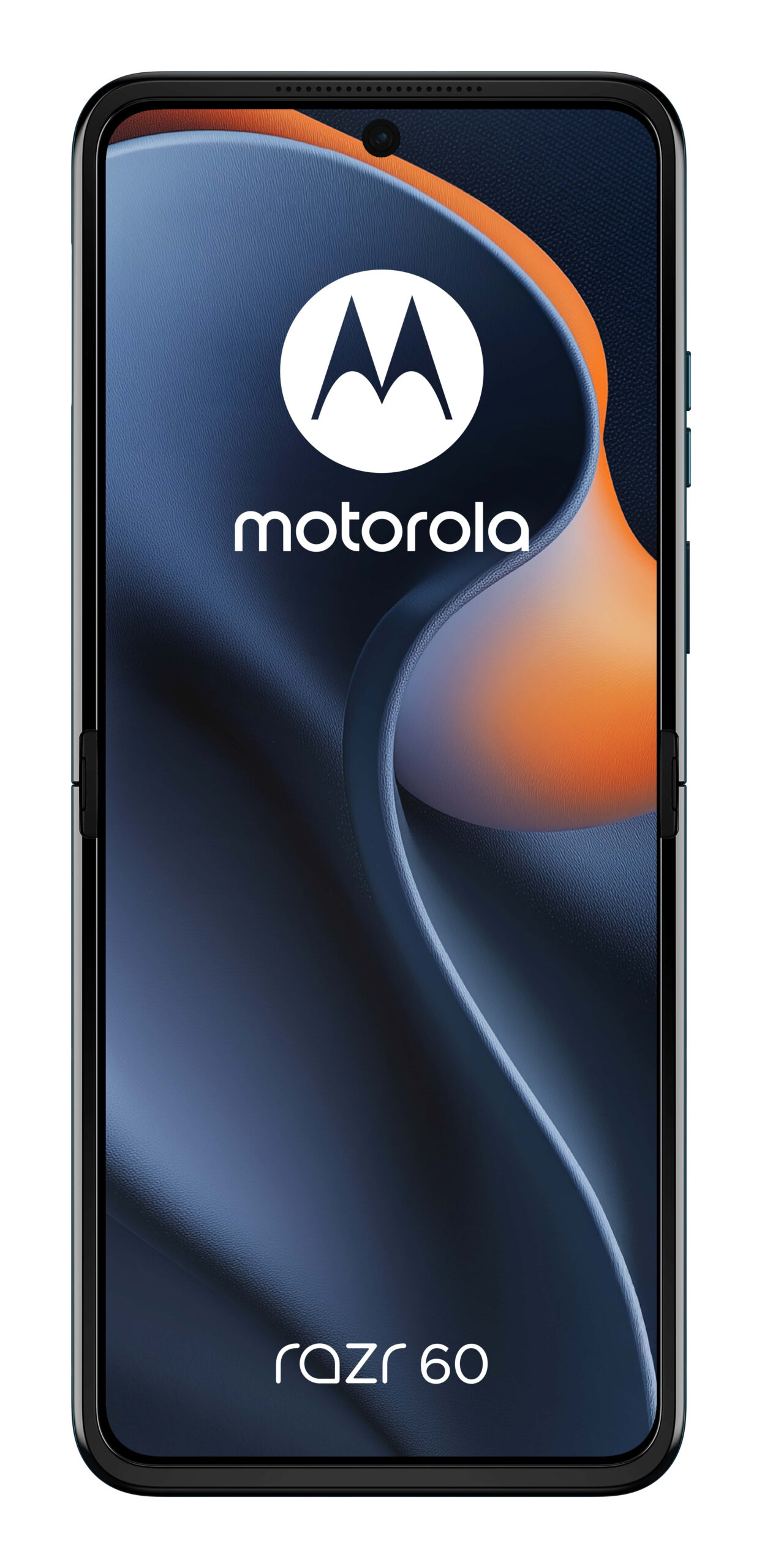 Motorola razr 60. Skærm diagonal: 17,5 cm (6.9""), Skærmopløsning: 2640 x 1080 pixel. Processorserie: MediaTek Dimensity. RAM kapacitet: 8 GB, Intern lagerkapacitet: 256 GB. Bagerste kamera opløsning (numerisk): 50 MP, Bagkamera type: Dobbelt kamera. SIM-korts kapacitet: Dual SIM. Operativsystem installeret: Android 15. Batterikapacitet: 4500 mAh. Produktfarve: Blå. Vægt: 188 g - Billede 2