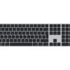 Apple Magic Keyboard with Touch ID and Numeric Keypad - Tastatur - USB-C - trådløs - Bluetooth - QWERTY - dansk - sorte taster