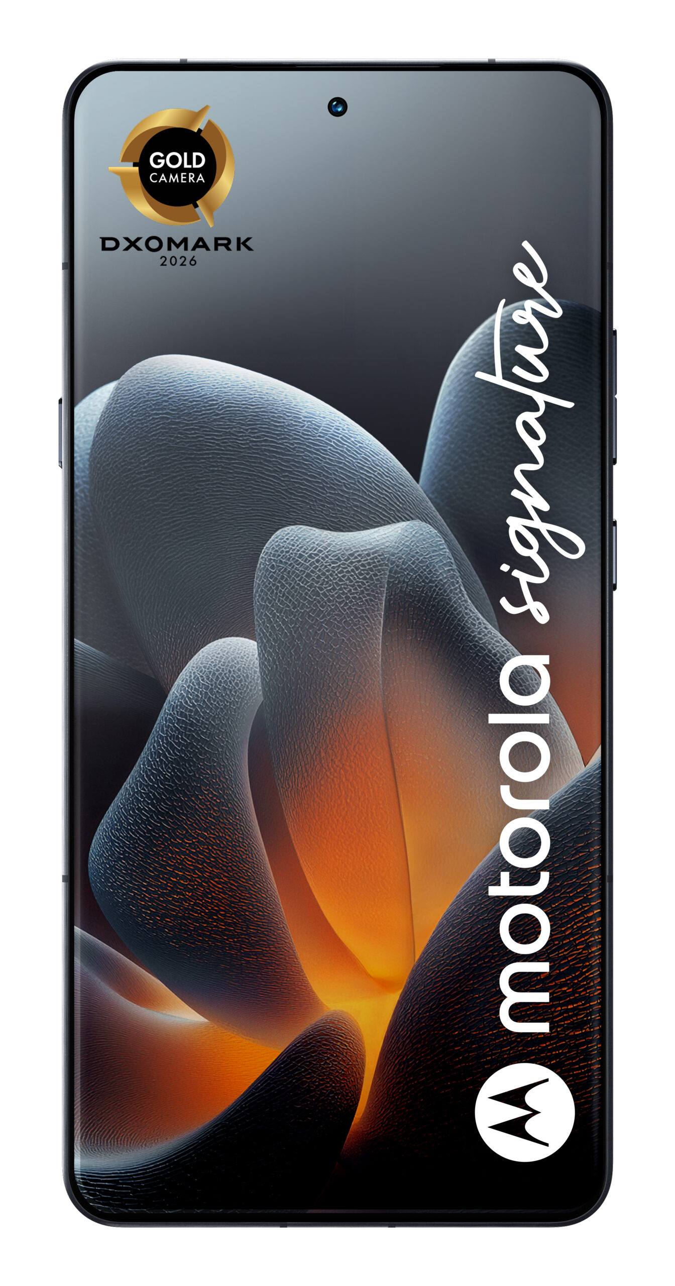 Motorola signature - 5G smartphone - dual-SIM - RAM 16 GB / Intern hukommelse 512 GB - OLED display - 6.78"" - 2780 x 1264 pixels (165 Hz) - 3x bagkamera 50 MP, 50 MP, 50 MP - front camera 50 MP - pantone carbon - Billede 3