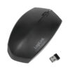 LogiLink - Mus - højre- og venstrehåndet - optisk - trådløs - 2.4 GHz, Bluetooth 4.2 - trådløs modtager (USB) - sort