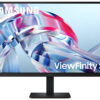 Samsung ViewFinity S7 S27H700EAU - S70H Series - LED-skærm - 27"" - 3840 x 2160 4K UHD (2160p) @ 60 Hz - IPS - 300 cd/m² - 1000:1 - HDR10 - 5 ms - HDMI, DisplayPort - sort