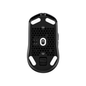 HyperX Pulsefire Saga Pro&nbsp- Mus - gaming - optisk - 6 knapper - trådløs, kablet - USB, 2.4 GHz - sort - Billede 4