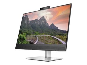 HP E27m G4 Conferencing Monitor - E-Series - LED-skærm - 27"" - 2560 x 1440 QHD @ 75 Hz - IPS - 300 cd/m² - 1000:1 - 5 ms - HDMI, DisplayPort, USB-C - højtalere - sølv (stander), sort hoved - Billede 3