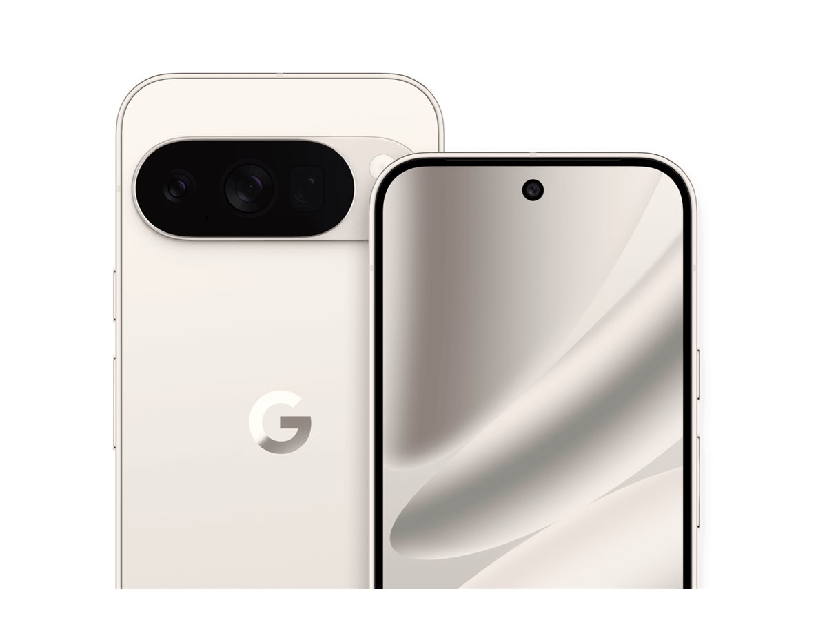 Google Pixel 10 Pro - 5G smartphone - dual-SIM - RAM 16 GB / Intern hukommelse 128 GB - OLED display - 6.3"" - 1280 x 2856 pixels (120 Hz) - 3x bagkamera 50 MP, 48 MP, 48 MP - front camera 42 MP - porcelæn - Billede 5