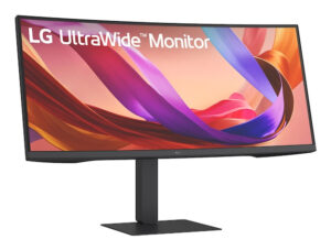 LG UltraWide 34U650A-B - LED-skærm - kurvet - 34"" - 3440 x 1440 UWQHD @ 100 Hz - IPS - 300 cd/m² - 1000:1 - HDR10 - 5 ms - HDMI, DisplayPort, USB-C - højtalere - Billede 4