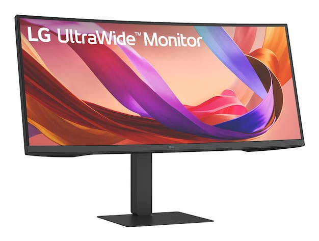 LG UltraWide 34U650A-B - LED-skærm - kurvet - 34"" - 3440 x 1440 UWQHD @ 100 Hz - IPS - 300 cd/m² - 1000:1 - HDR10 - 5 ms - HDMI, DisplayPort, USB-C - højtalere - Billede 4