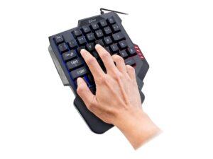 Eterno KB-3035 - Tastatur - bagbelyst - USB - detailsalg - Billede 3