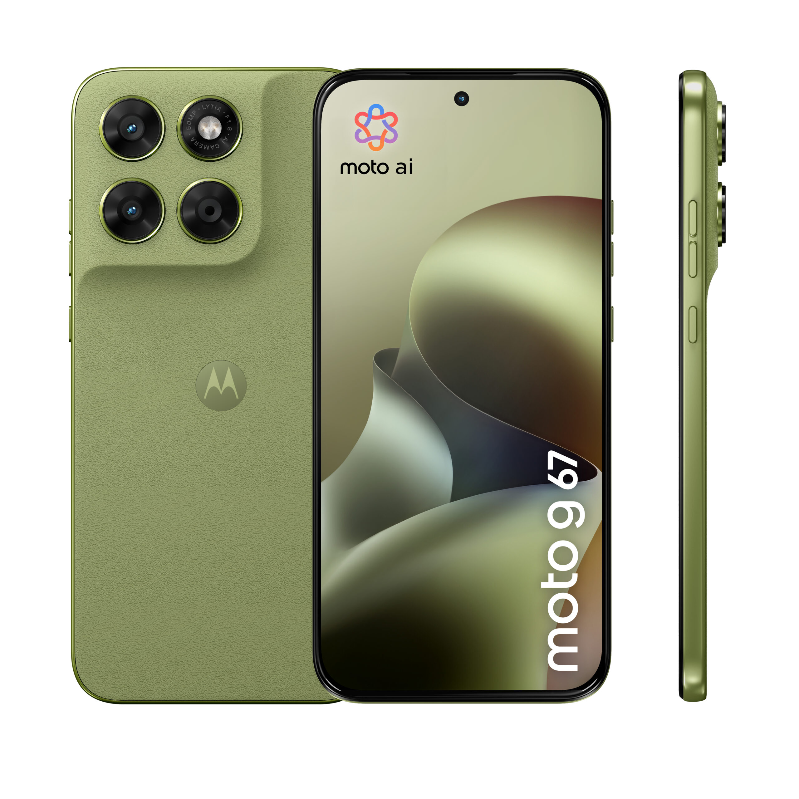 Motorola Moto G67 - 5G smartphone - dual-SIM - RAM 4 GB / Intern hukommelse 128 GB - microSD slot - OLED display - 6.8"" - 2772 x 1272 pixels (120 Hz) - 3x bagkamera 50 MP, 8 MP - front camera 32 MP - pantone nil - Billede 2