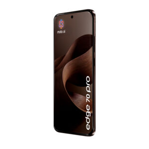 Motorola Edge 70 Pro - 5G smartphone - dual-SIM - RAM 8 GB / Intern hukommelse 256 GB - OLED display - 6.78"" - 2772 x 1272 pixels (144 Hz) - 3x bagkamera 50 MP, 50 MP, 50 MP - front camera 50 MP - pantone cikorie kaffe - Billede 5