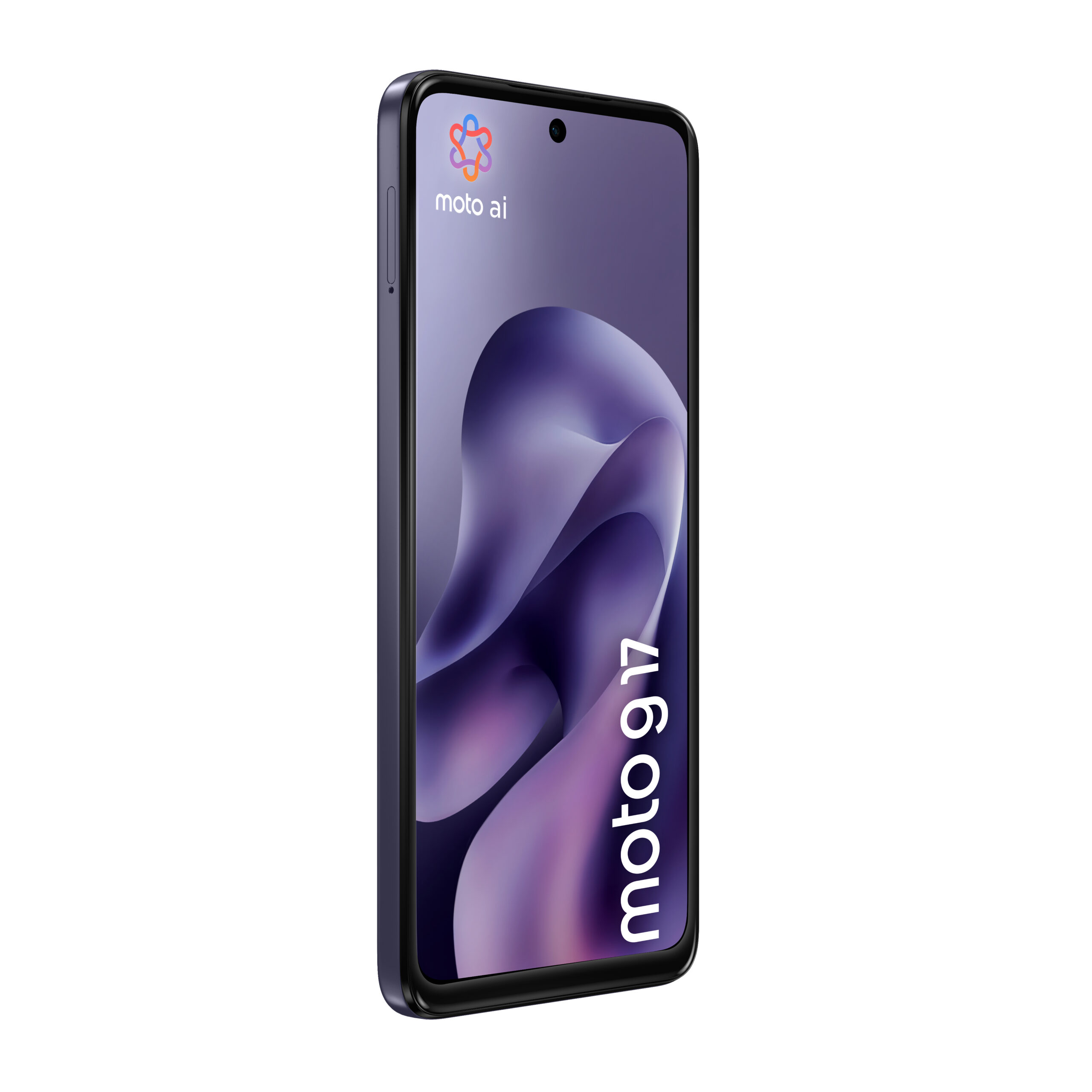 Motorola Moto G17 - 4G smartphone - dual-SIM - RAM 4 GB / Intern hukommelse 128 GB - microSD slot - LCD-skærm - 6.72"" - 2400 x 1080 pixels (60 Hz) - 3x bagkamera 50 MP, 5 MP - front camera 32 MP - pantone aftenblå - Billede 4
