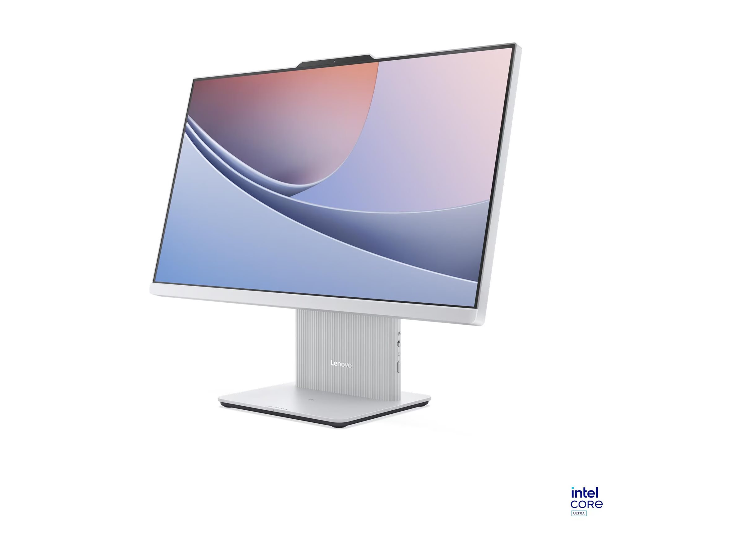 Lenovo IdeaCentre AIO 24ILL11 F0JY - AI PC - alt-i-én med monitorstander - Core Ultra 5 226V / op til 4.5 GHz - RAM 16 GB - SSD 512 GB - NVMe - Arc Graphics 130V - Bluetooth 5.3, IEEE 802.11ax (Wi-Fi 6) - Win 11 Home - skærm: LED 23.8"" 1920 x 1080 (Full HD) @ 100 Hz - tastatur: engelsk - skygrå