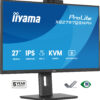 iiyama ProLite XB2797QSNPH-B1 - LED-skærm - 27"" - 2560 x 1440 QHD @ 75 Hz - IPS - 350 cd/m² - 1000:1 - 1 ms - HDMI, DisplayPort, USB-C - højtalere - sort, mat