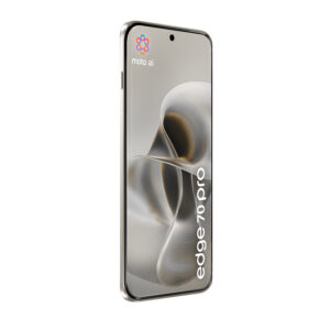 Motorola edge 70 pro 512GB/12GB - PANTONE Lily White - Billede 4