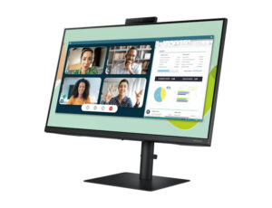 Samsung S24A400VEU - S40VA Series - LED-skærm - 24"" - 1920 x 1080 Full HD (1080p) @ 75 Hz - IPS - 250 cd/m² - 1000:1 - 5 ms - HDMI, VGA, DisplayPort - højtalere - sort - Billede 4