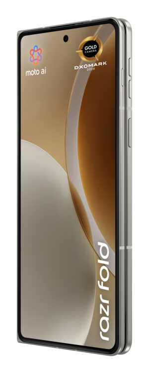 Motorola razr fold 512GB/16GB - PANTONE Lily White - Billede 4