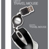 Verbatim Go Mini Optical Travel Mouse - Mus - højre- og venstrehåndet - optisk - kablet - USB - sort