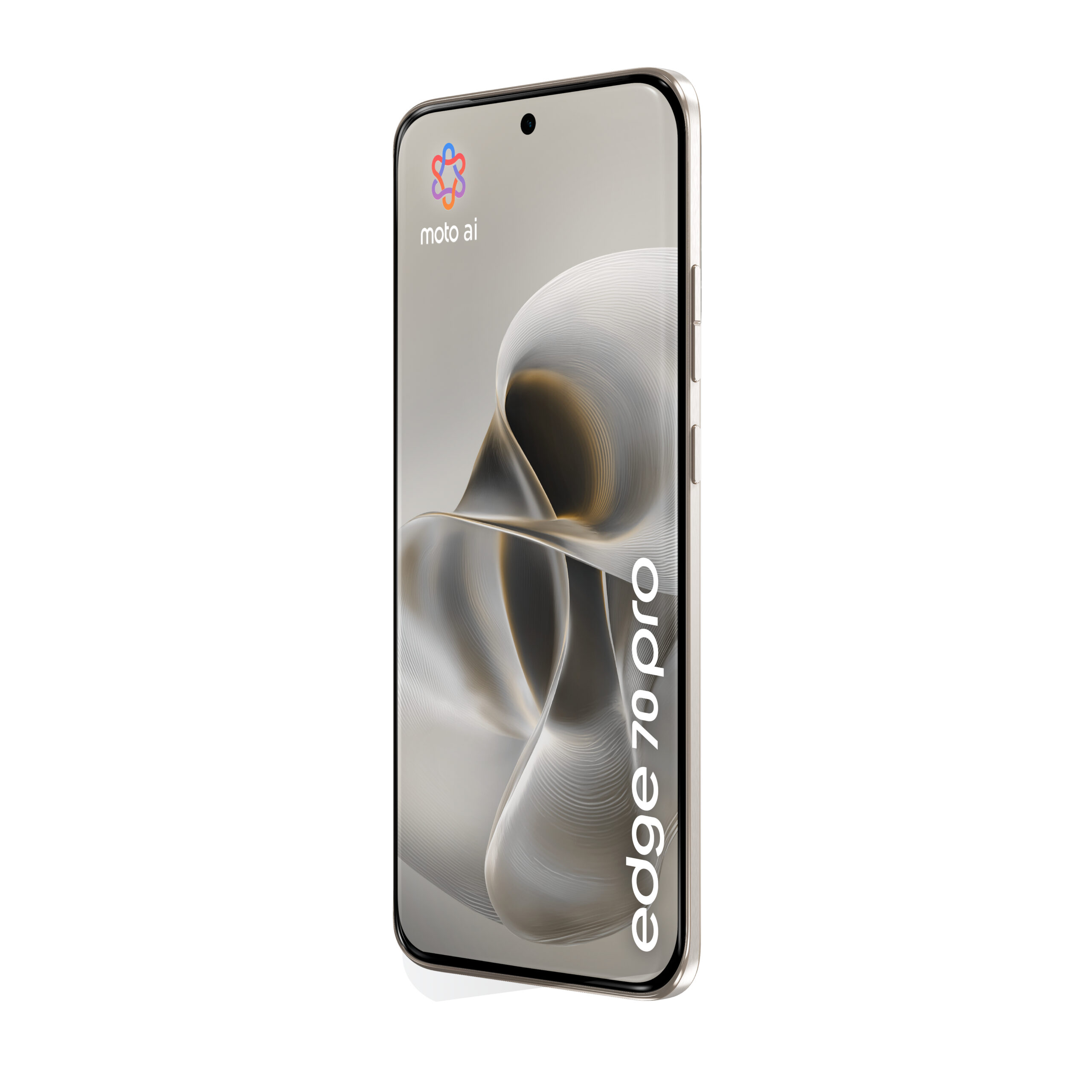 Motorola edge 70 pro 512GB/12GB - PANTONE Lily White - Billede 5