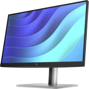 HP E22 G5 - E-Series - LED-skærm - 21.5"" - 1920 x 1080 Full HD (1080p) @ 75 Hz - IPS - 250 cd/m² - 1000:1 - 5 ms - HDMI, DisplayPort, USB - sort, sort og sølv (stander) - Billede 2