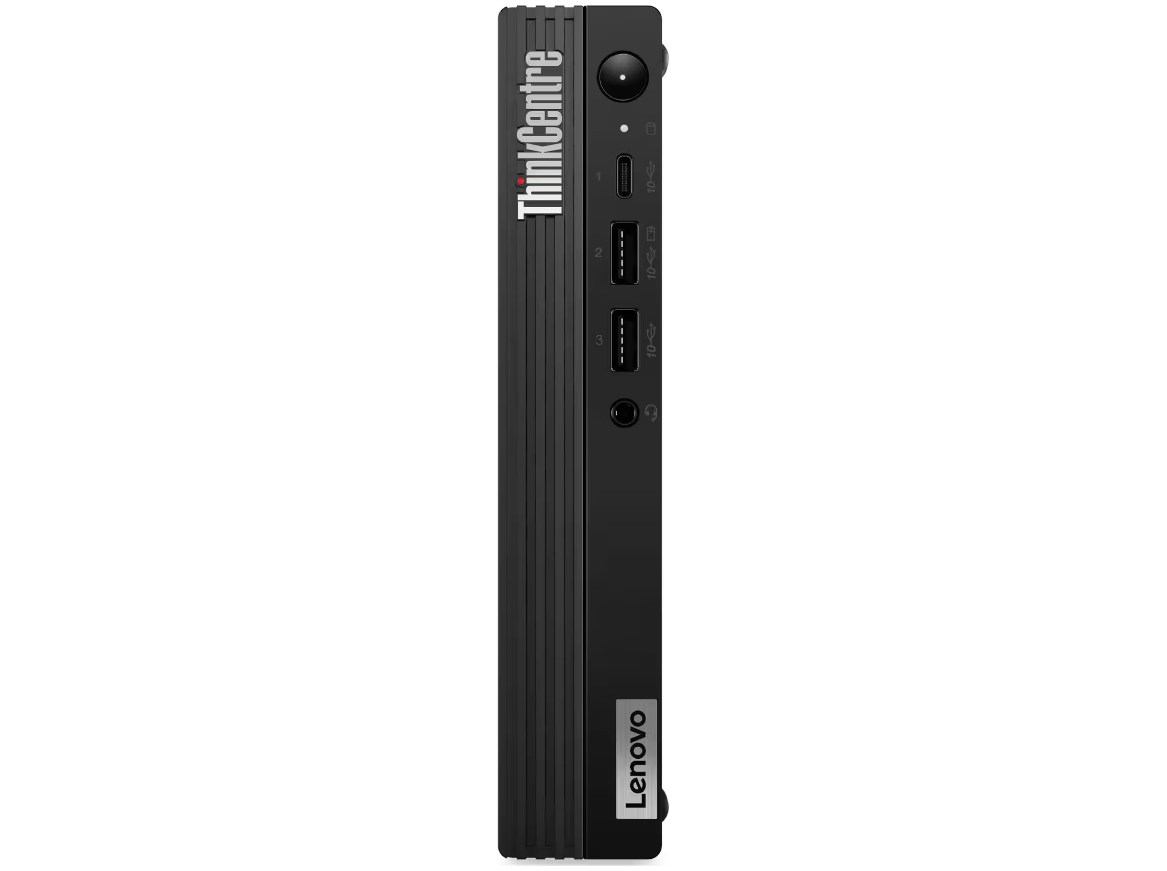 Lenovo ThinkCentre M80q Gen 3 - Lille Core i3 - 12300T / op til 4.2 GHz - RAM 8 GB - SSD 256 GB - UHD Graphics 730 - Gigabit Ethernet, Wi-Fi - Win 11 Pro - sort - Preowned Grade A - Billede 2
