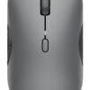 Lenovo 700 - Mus - multi-enhed - højre- og venstrehåndet - optisk - 6 knapper - trådløs - Bluetooth 5.3, 2.4 GHz - trådløs modtager (USB) - luna-grå - brun kasse - for ThinkPad T16 Gen 4 21QN