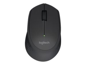 Logitech M280 - Mus - højrehåndet - optisk - 3 knapper - trådløs - 2.4 GHz - trådløs modtager (USB) - sort - Billede 5