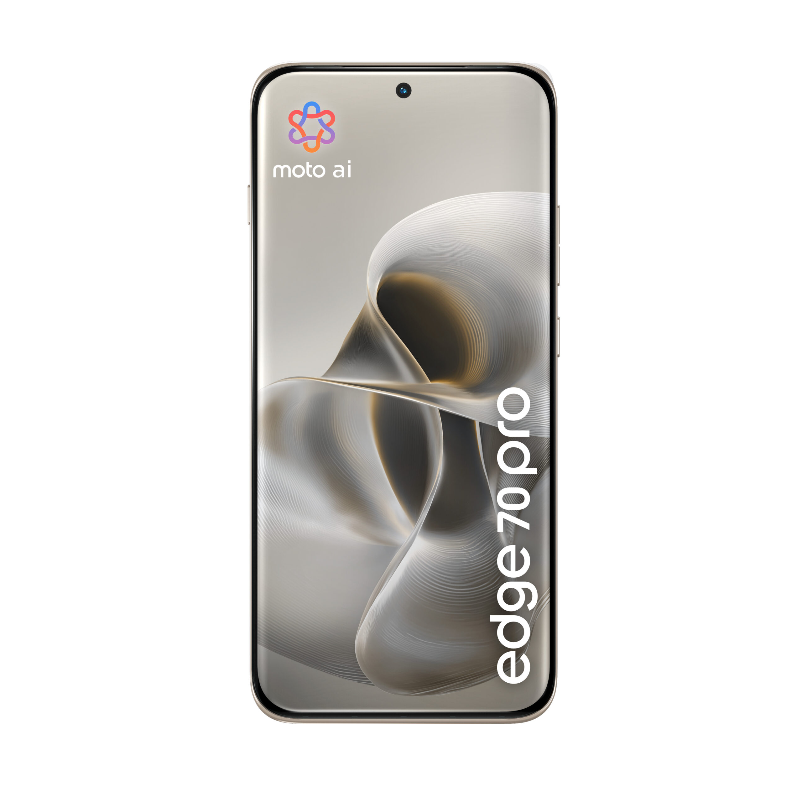 Motorola edge 70 pro 512GB/12GB - PANTONE Lily White - Billede 3