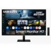 Samsung S32FM700UU - M70F Series - LED-skærm - Smart - 32"" - 3840 x 2160 4K UHD (2160p) @ 60 Hz - VA - 300 cd/m² - 3000:1 - HDR10 - 4 ms - 2xHDMI, USB-C - højtalere - sort
