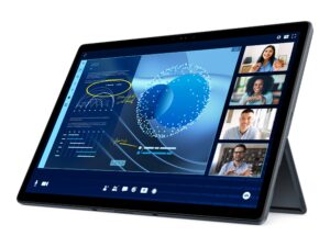 Dell Latitude 7350 Detachable - AI PC - tablet - med aftageligt tastatur - Intel Core Ultra 7 - 164U / op til 4.8 GHz - Evo vPro - Win 11 Pro - Intel Graphics - 16 GB RAM - 512 GB SSD NVMe, TLC, Class 35 - 12.96"" IPS berøringsskærm 2880 x 1920 - NFC, Wi-Fi 7 - sort - New Open Box