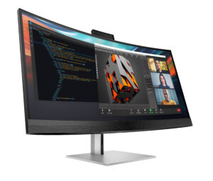 HP 740pm - Series 7 Pro - LED-skærm - kurvet - 40"" (39.7"" til at se) - 5120 x 2160 WUHD @ 60 Hz - IPS - 300 cd/m² - 1000:1 - 5 ms - 2xThunderbolt 3, HDMI, DisplayPort - højtalere - sort, sølv - Billede 2