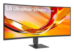 LG UltraWide 34U620B-B - LED-skærm - kurvet - 34"" - 3440 x 1440 WQHD @ 144 Hz - VA - 300 cd/m² - 4000:1 - HDR10 - 5 ms - 2xHDMI, DisplayPort - Billede 3