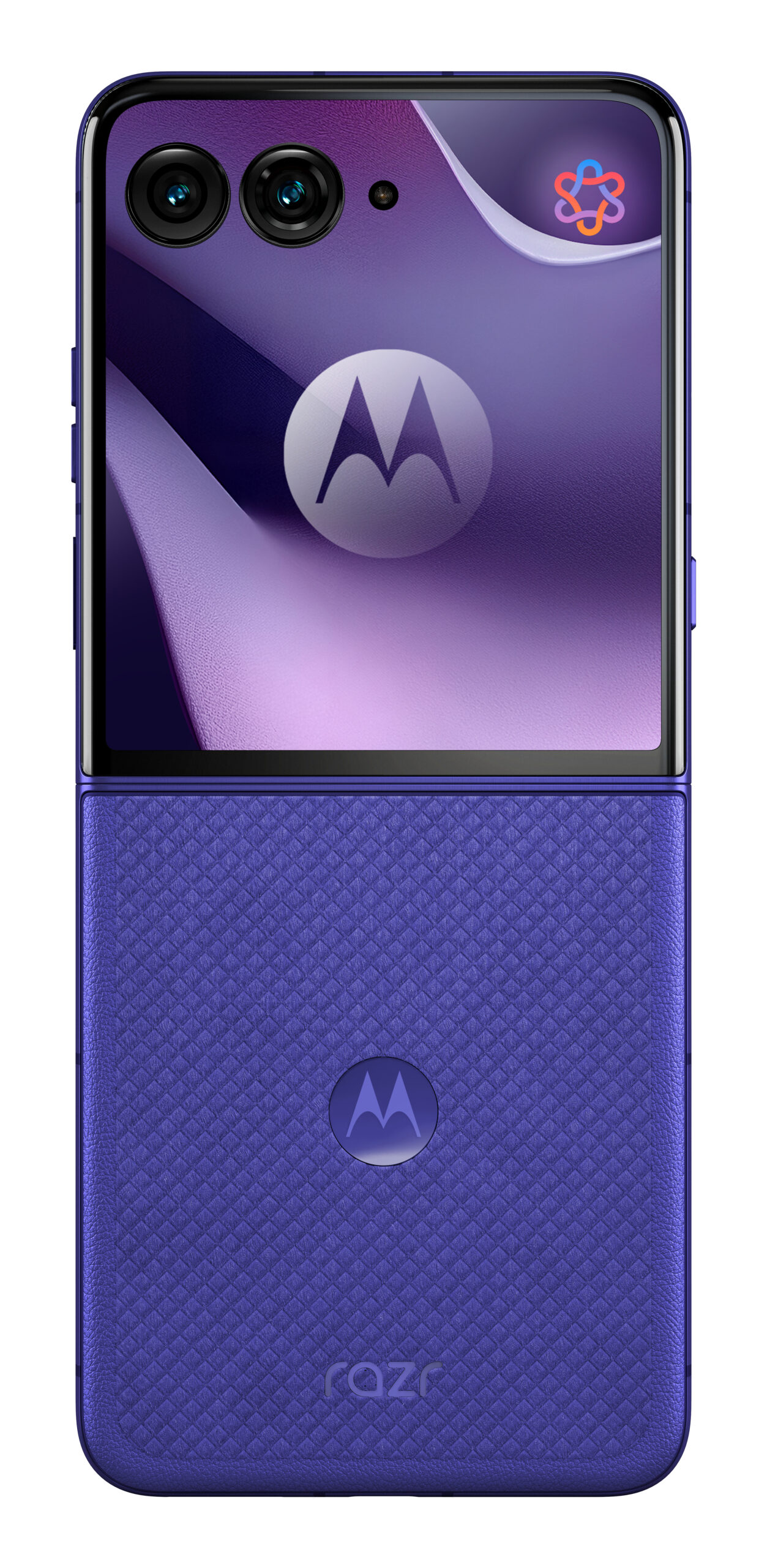 Motorola razr 70 ultra 512GB/16GB - PANTONE Orient Blue - Billede 3