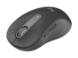 Logitech Signature M650 - Mus - optisk - 5 knapper - trådløs - Bluetooth, 2.4 GHz - Logitech Logi Bolt USB-modtager - grafit